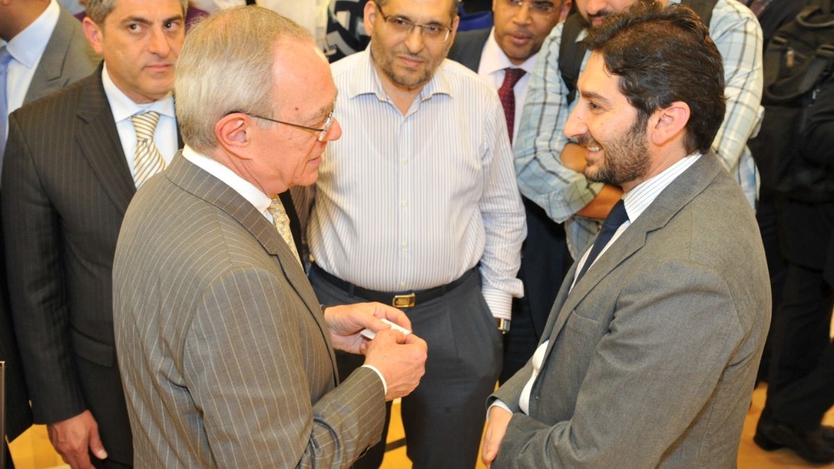Meeting with Leo Rafael Reif